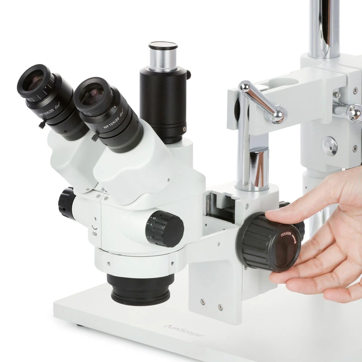 Amazon.com: AmScope - 3.5X-45X Simul-Focal Stereo Lockable Zoom
